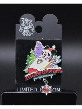 Disney Disneyland Mickey Mouse Matterhorn Annual Passholder 06 Pin (C3)